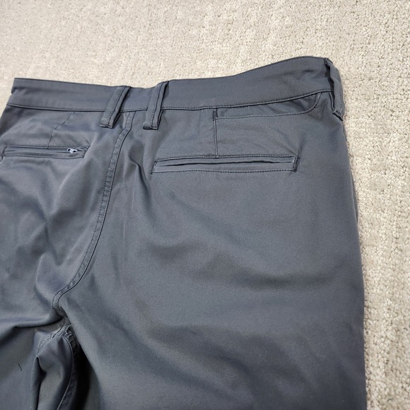 Bluffworks Ascender Pants Men 32x30 Gray Tailored Slim Fit Performance Chino - Picture 10 of 12